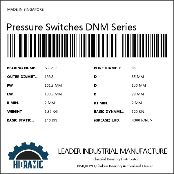 Pressure Switches DNM Series #1 image