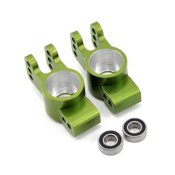 STRC CNC Machined Alu Rear Hub Carriers Outer Bearings STA80104G Axial EXO 1/10 #1 image