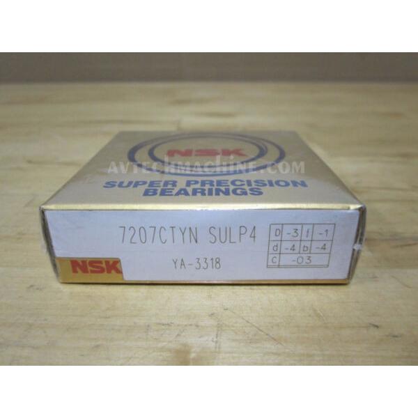 NSK 7207CTYNSULP4 ML-1213 SUPER PRECISION BEARING #1 image