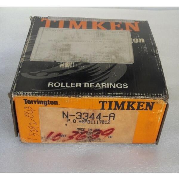 Timken Timken Single Row Bearing, N-3344-A, NIB! #1 image