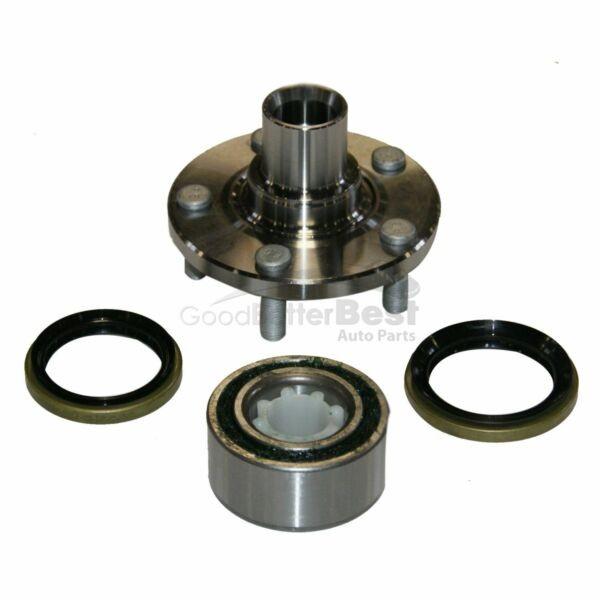 2 New GMB Front Left and Right Wheel Hub Bearing Assembly Pair w/o ABS 770-0058 #1 image