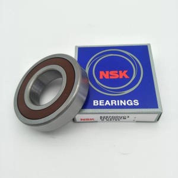 6207 35x72x17mm C3 Open Unshielded NSK Radial Deep Groove Ball Bearing #1 image